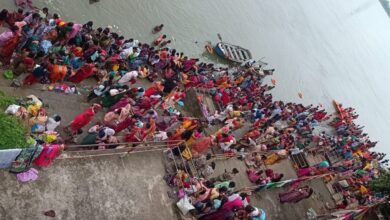 Photo of ऋषी पंचमीच्या पर्वावर वैजेश्वर घाटावर उसळला भाविक महीलांचा जनसागर